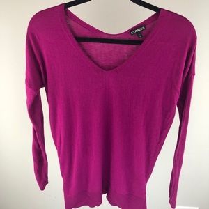 New Express magenta sweater